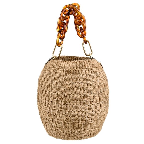 Clare V Handbags - CLARE V Pot de Miel Straw Bag